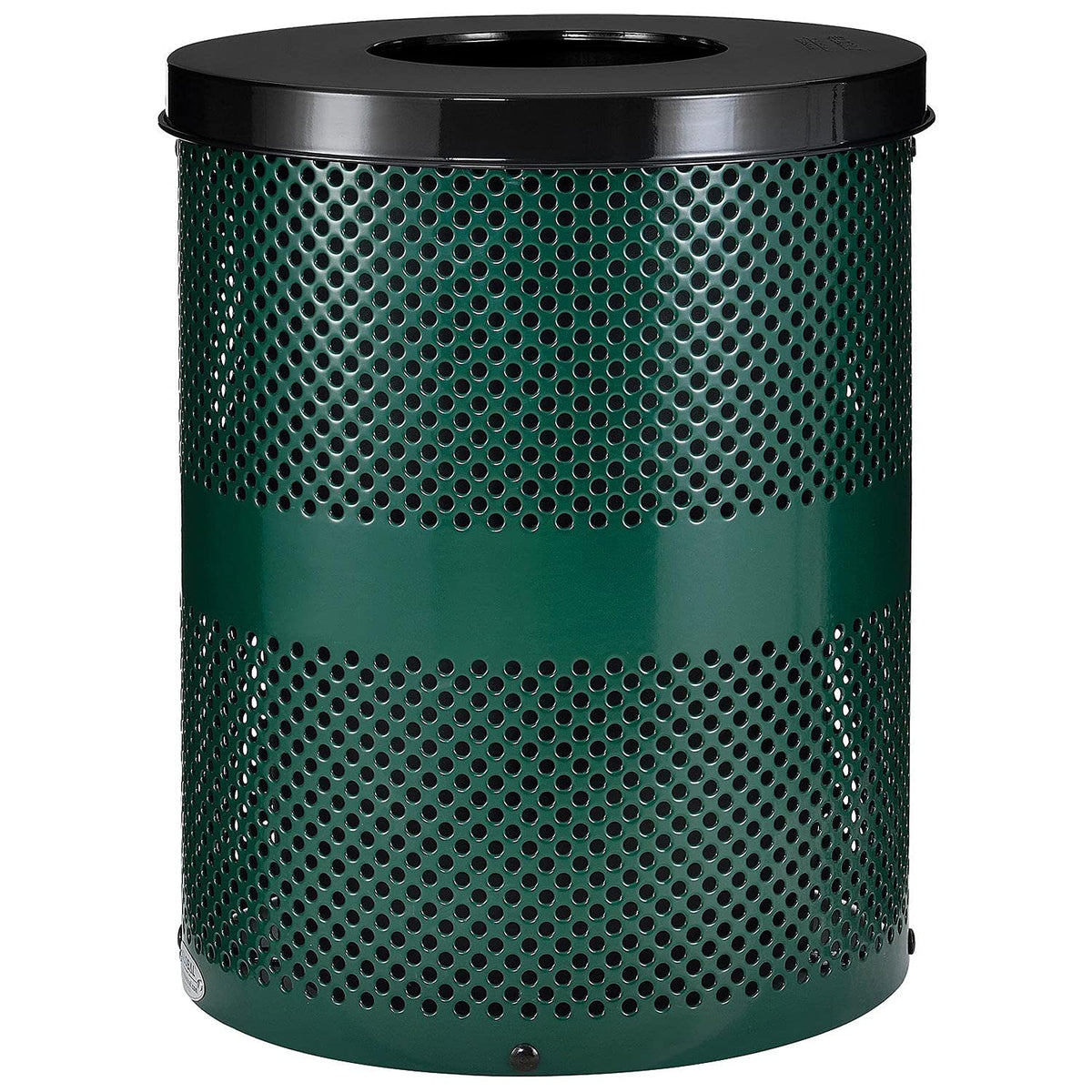 Global Industrial Green / Industrial / 36.0 gallons Outdoor Trash Cans