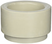 Rubber Scrap Block by Winco – Medium, Rubber, White, Model RSB-6