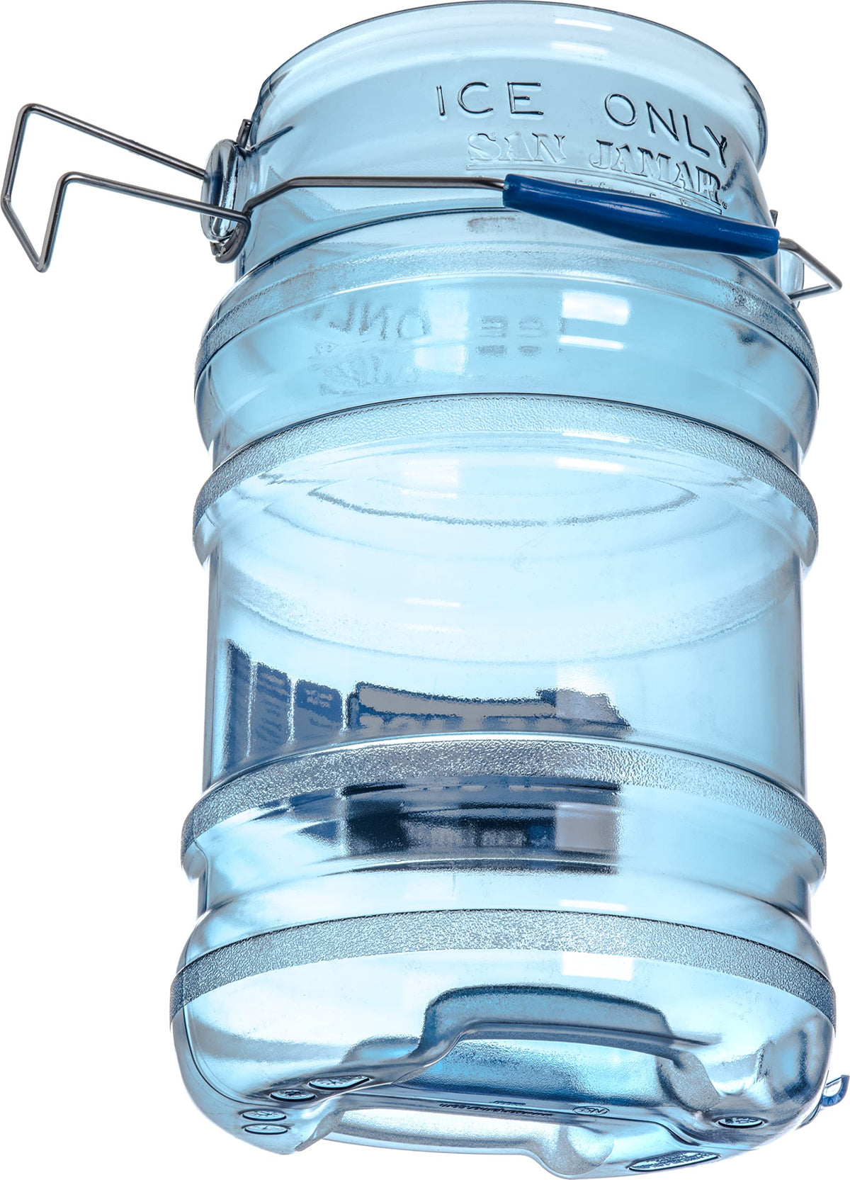 Ice Bucket by San Jamar – 1 Pack, 768.0 ounces, Polycarbonate, Blue, Model SI6000
