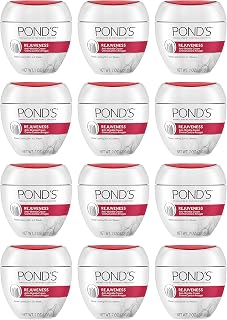 POND'S Rejuveness Face Cream for Women, Anti-Aging Face Moisturizer Skin Care with Alpha Hydroxy Acid and Collagen, 7 oz, 12 Pack