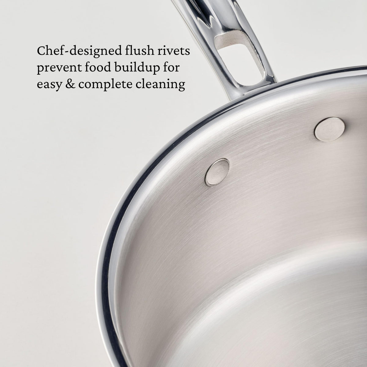 CopperBond® Aura™ 4-Quart Professional Copper Saucepan with Lid by Hestan – 4 Quarts, Copper, Model 31838