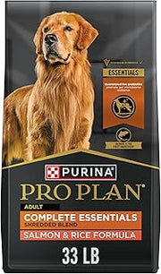 Purina Pro Plan Complete Essentials Salmon & Rice Dry Dog Food, 33 lb Bag