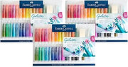 Faber-Castell Gelatos Gift Set: 28 Watercolor Gel Crayons and Art Supplies for Painting, Drawing & Journaling, Versatile Art Pigment Crayons, Gel Sticks for Mixed Media 34 Count (Pack of 3)