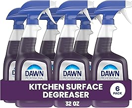 Dawn PRO Kitchen Surface Degreaser, Bulk Cleaning Spray for Oil and Grease Buildup in Commercial Kitchens, 32 fl oz (Case of 6)