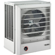 Vertical Or Horizontal Downflow Unit Heater by Global Industrial – 13.75"L x 19"W x 21.44"H, Alloy Steel, White, Model PU-20483