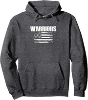 Curtis Warriors USA Flag Pride Pullover Hoodie