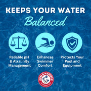 pH Boost Professional Pool Care by Arm & Hammer – Pack of 6, Model 033200150015