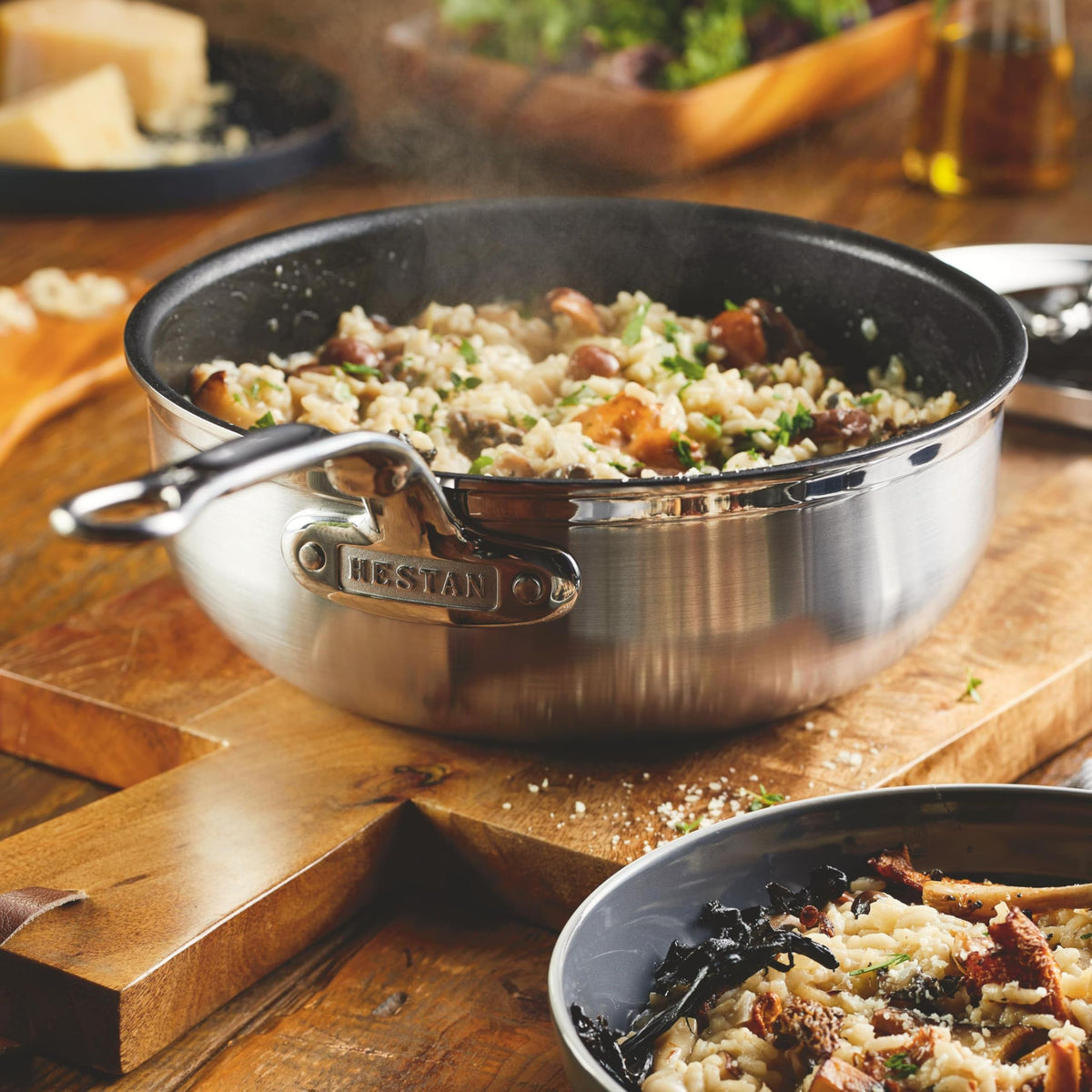 ProBond Forged TITUM - Professional Clad Stainless Steel by Hestan – 3.5 quarts, Stainless Steel, Model 5299