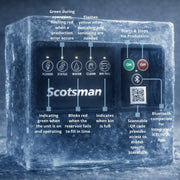 Scotsman 582 lb / Day - 180 lb Ice & Water Bin / 180.0 pounds / 1 Ice Makers