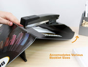 Office No-Jam Booklet Stapler by Bostitch – Saddle Stapler, Alloy Steel, Black, Model B440SB