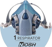 3M Reusable Respirator Half Facepiece 7503, NIOSH, Large