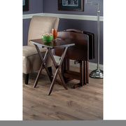 Winsome Walnut / Pack of 1 / Antique End Tables