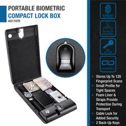 Barska Biometric / Black / 1 Hard Pistol Cases
