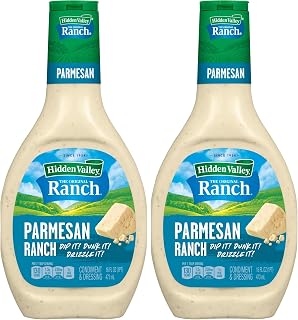 Hidden Valley Parmesan Ranch Condiment and Dressing, 16 FZ (Pack of 2)