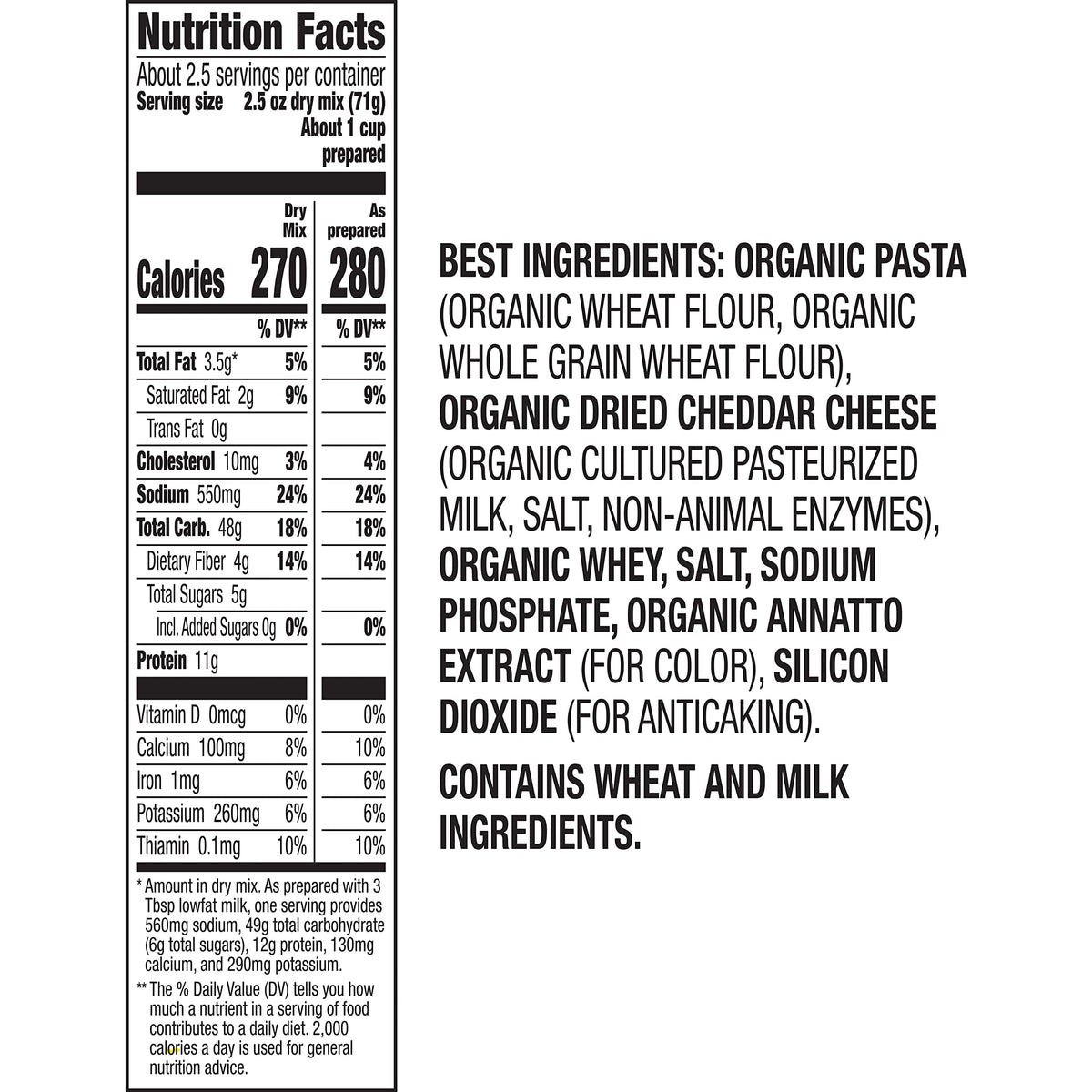 Annie's Homegrown Real Aged Cheddar / 6 Ounce (Pack of 1) / 1 Macaroni & Cheese