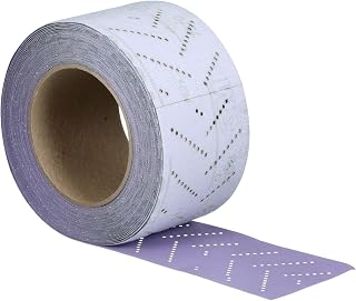 3M Cubitron II Hookit Clean Sanding Sheet Roll 34462, 80+ Grade, 115 mm x 12 m, 1 Roll, Long-Lasting, Sharp Cut,Clean Sanding Abrasive Sheet for Automotive Sanding