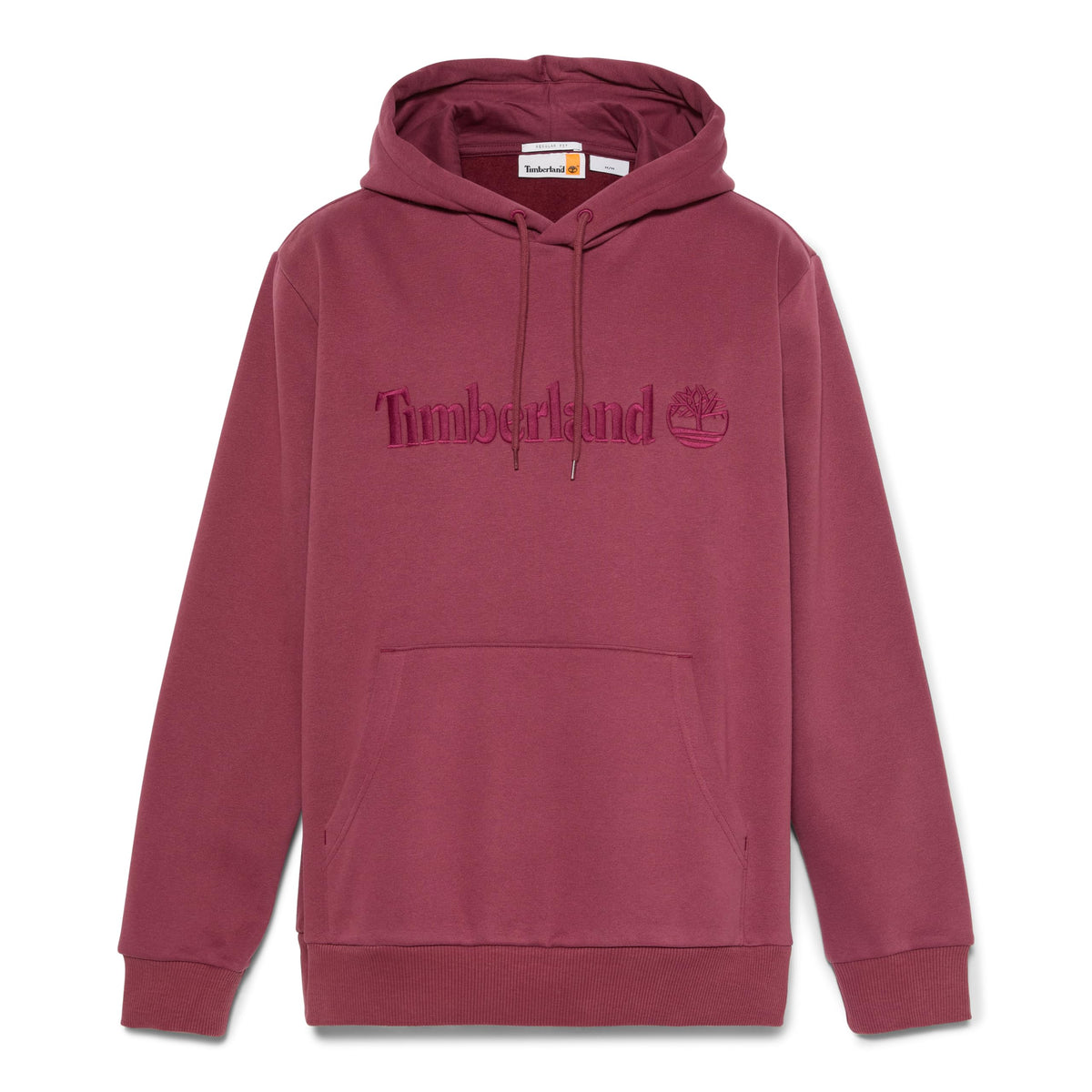 Men's Hampton Hoodie by Timberland – Cotton, Burgundy