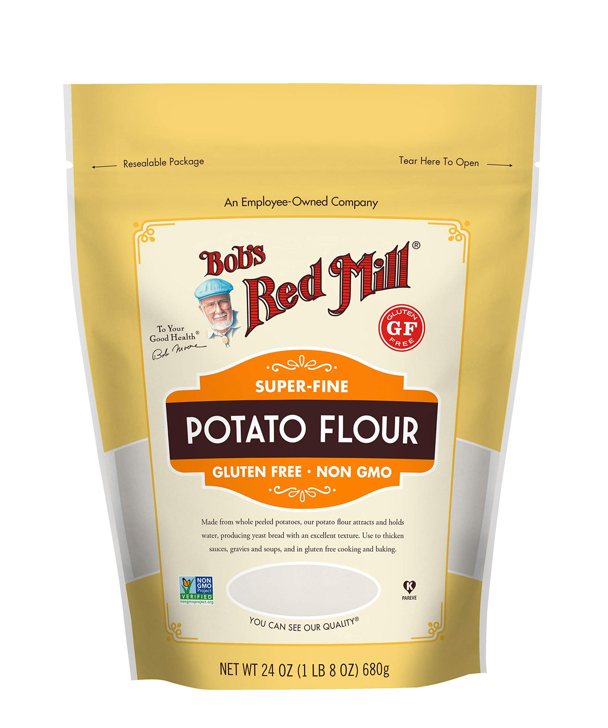 Potato Flour by Bob's Red Mill – 24 Ounce (Pack of 1), Model 0039978113122