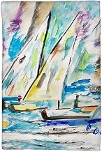 Betsy's New Sailboats Kitchen Towel - 16x25