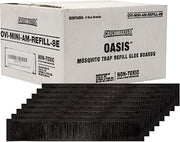 Catchmaster Oasis Ovi-Mini Mosquito Trap Refill 8-Pack, Home Outdoor Mosquito Control, Backyard Insect Killer, Replacement Glue Boards Bug Catcher, Pool, Patio, Shed & Garden Pest Control