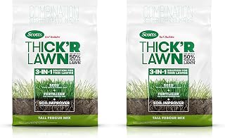 Scotts Turf Builder THICK'R Lawn Tall Fescue Mix, 12 lb. 2 Pack