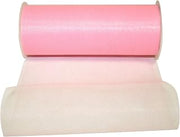 Reliant Ribbon Tulle Standard Ribbon, 6 Inch X 25 Yards, Pink