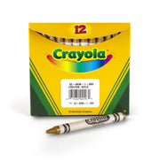 Crayola Gold / 12 Count (Pack of 1) / classic Crayons