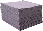 Global Industrial Universal Sorbent Pads, Medium-weight, 15"L x 18"W, Gray, 100/Pack