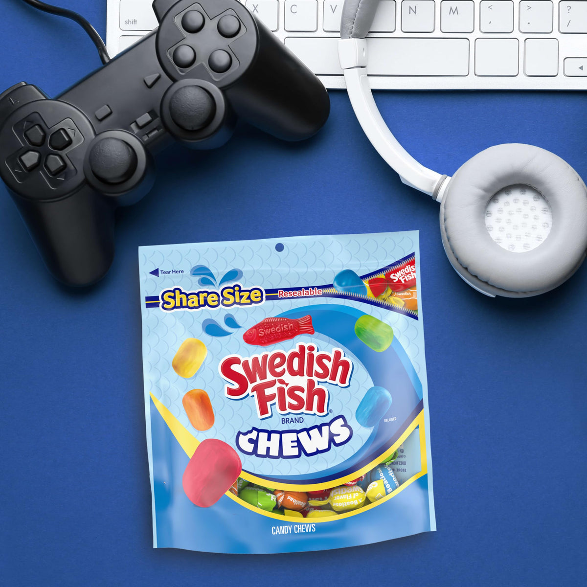Chews Soft & Chewy Candy by Swedish Fish – 8.12 Ounce (Pack of 1)