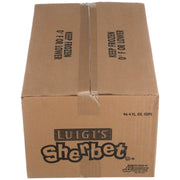 Luigis Lime Sherbet Cup by J and J Snack Foods – 4 Ounce, Pack of 96