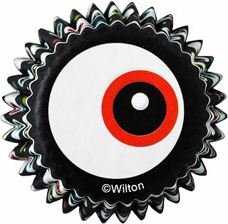 Wilton Ghoulish Gourmet Mini Baking Cups, 100 Count