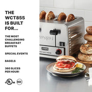 Waring WCT855 / Silver / 1 Toasters