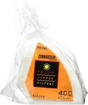 Rockline Industries #4 Cone Coffee Filters - Oxygen Cleansed- 400 Count, White, CECOMINOD065352