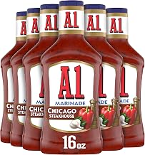 A.1. Steakhouse Chicago Marinade (16 oz Bottles, Pack of 6)