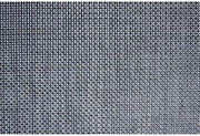 Front of The House Metroweave Basketweave Indigo Woven Vinyl Table Runner - 72" L x 14" W