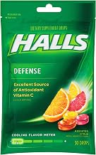 Halls Defense Assorted Citrus - 30 count bag, 48 per case