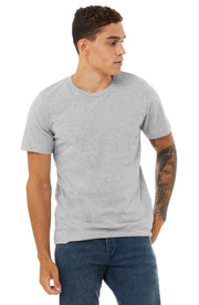 Bella + Canvas Small / Athletic Heather / Airlume Cotton Crew Tee T-Shirts