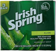Irish Spring Deodorant Soap Aloe 4 oz. 3-Count (Pack of 18)