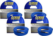 Estwing E38100PVCR 3/8" x 100' PVC/Rubber Hybrid Air Hose with 1/4" Brass Fittings, 3/8 x 100 (Pack of 4)