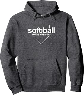 Curtis Warriors Softball Home Plate Pullover Hoodie