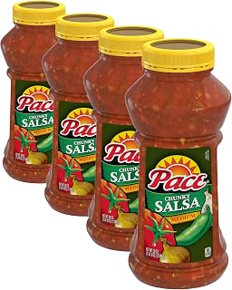 Pace Chunky Medium Salsa, 38 oz Bottle (Pack of 4)