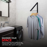 Stock Your Home Gray / 1 Rack / 1 Garment Racks