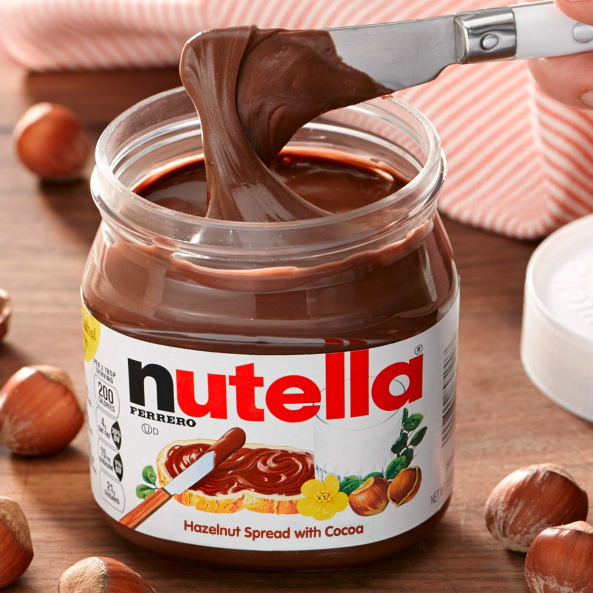 Chocolate Hazelnut Spread by Nutella – 35.2 Ounce (Pack of 6), Pack of 6