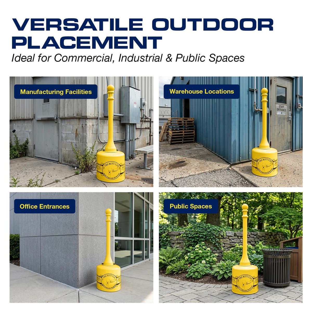 Eagle Yellow / 5 Gallon / 1 Smoking Receptacles