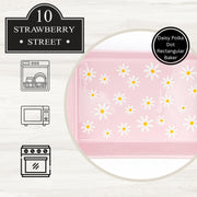 10 Strawberry Street Pink Rectangle / 12" Rectangle / 105.0 fluid_ounces Bakers