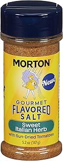 Morton Gourmet Flavored Salt Sweet Italian Herb, 5.2oz