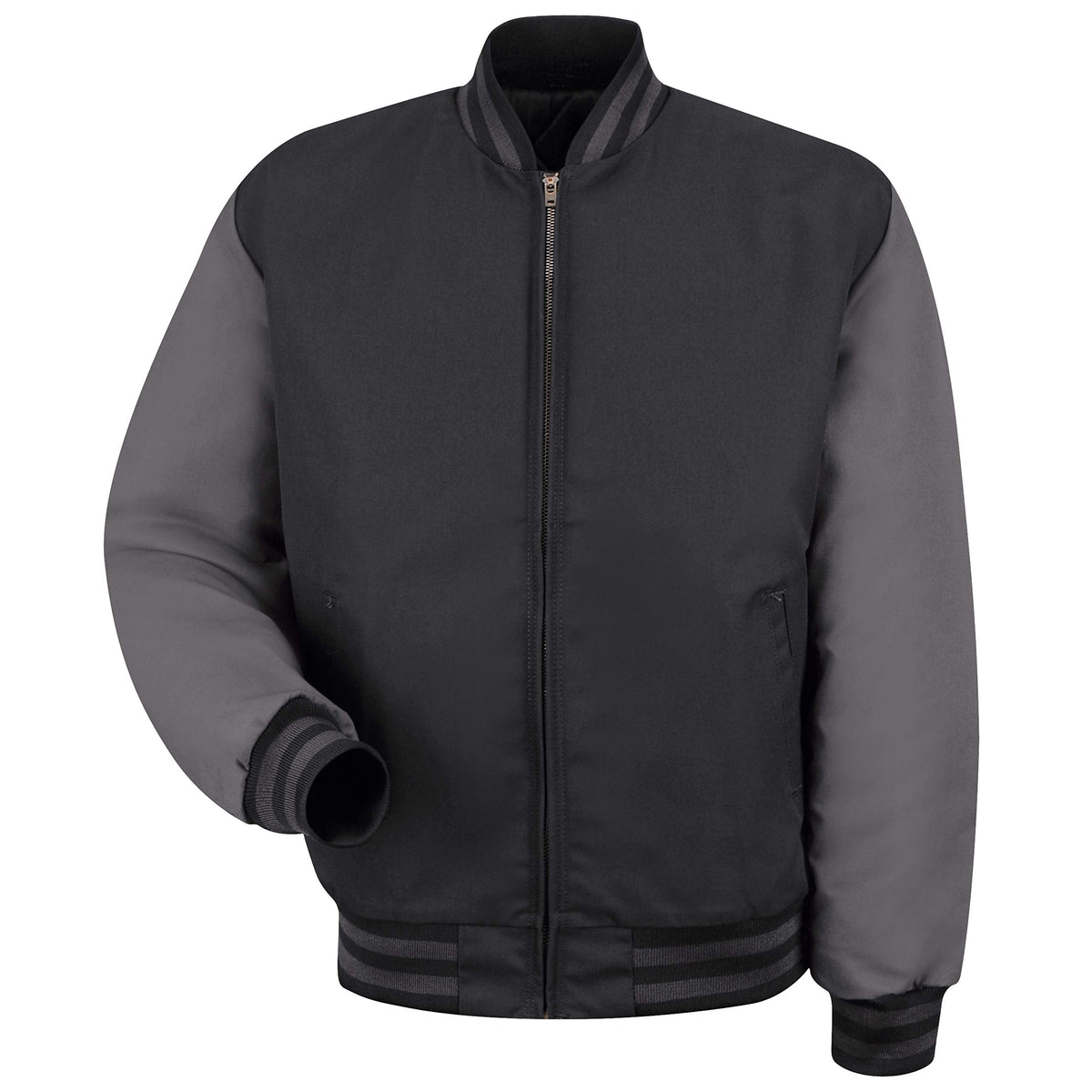 Red Kap Medium / Black/Charcoal / Duo Tone Team Jacket Track & Active Jackets
