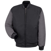 Red Kap Small / Black/ Charcoal / Duo-tone Team Jacket Track & Active Jackets