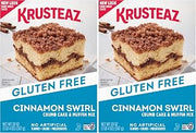 Krusteaz Gluten Free Cinnamon Crumb Cake, 20 Oz (Pack of 2)