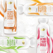 Dove 17.5 Fl Oz (Pack of 1) / White / Almond Milk & Green Apple Body Washes